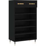 Ormarić za cipele crni 60 x 35 x 105 cm od konstruiranog drva | shoptok.hr