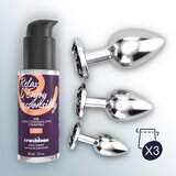 Crushious BIJOU ANAL WET TRAIN TRIO BLACK | Shoptok.si