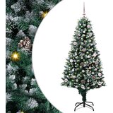 VidaXL Umjetno božićno drvce Zelena 150 cm PVC i Čelik i Plastika VidaXL Umjetno božićno drvce Zelena 150 cm PVC i Čelik i Plastika Slike