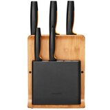 Fiskars FF bambus blok za noževe, 5kom (1057552) | shoptok.hr