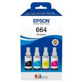 Epson Tinta 664 EcoTank 4-colour Multipack C13T66464A | shoptok.hr