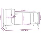 TV omarica siva sonoma 100x35x55 cm inženirski les, (20730975) | Shoptok.si