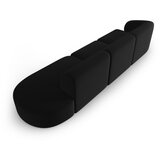 Milo Casa Crna baršunasti sofa s lijevim kutom 311 cm Paolo – | shoptok.hr