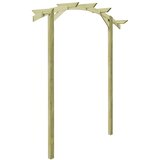 vidaXL Vrtna pergola impregnirana borovina 180x210x40 cm Cene