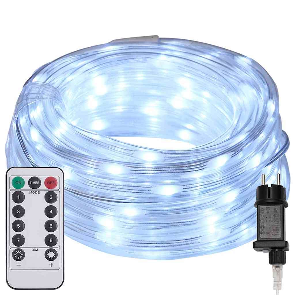  Svjetlosna uže s 2400 LED svjetlima Hladna bijela 100 m PVC | shoptok.hr