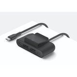 Belkin USB razdelilec 2x USB C 2x polnilna postaja USB, Črna, (5000065629) | Shoptok.si
