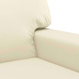 vidaXL 2-dijelni set sofa s jastucima krem od umjetne kože | shoptok.hr