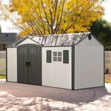 Lifetime Plastična vrtna kućica Texas - Šupa - 8 99 m2 (244x381x244 cm) | BRANDED IN THE USA | shoptok.hr