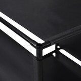 Police za izlaganje u obliku stepenica 130x45x170 cm od tkanine | Eponuda.com