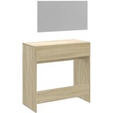  Toaletni stolić s ogledalom boja hrasta sonome 80x39x80 cm | Eponuda.ba