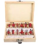 set frezera za drvo glodala 12 komada 8mm