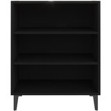  Komoda crna 57 x 35 x 70 cm od konstruiranog drva | shoptok.hr