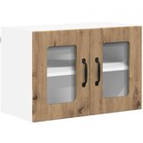 vidaXL zidni kuhinjski ormarić 2 pcs umjetnički hrast 60 x 31 x 40 cm | shoptok.hr