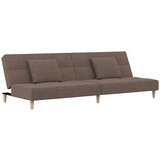  The Living Store Kavč dvosed z ležiščem in dvema blazinama taupe blago - Raztegljiv Kavč, (21447893) | Shoptok.si
