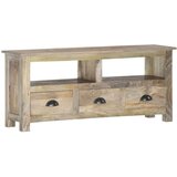TV omarica 110x30x50 cm trden mangov les | Shoptok.si