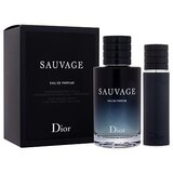 Christian Dior Sauvage darovni set parfemska voda 100 ml + parfemska voda 10 ml za dopunjavanje za muškarce | shoptok.hr