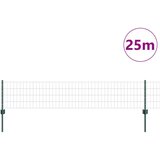 vidaXL Euro ograja Paket 2 Zelena Kovina 25 x 0.4 m Trajna Ograja | Shoptok.si