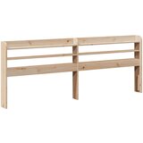  Okvir kreveta bez madraca 200 x 200 cm od masivne borovine | shoptok.hr