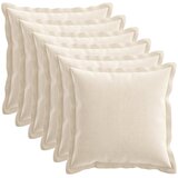 Presvlaka za jastuk 6 kom. HOUTEN Krem 35 x 35 cm | shoptok.hr