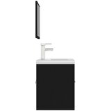 vidaXL Set kupaonskog namještaja od iverice crni | shoptok.hr