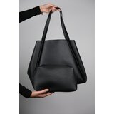 LuviShoes KLOS Black Floater Women's Shoulder Bag Cene