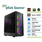 PCPLUS Gamer Ryzen 5 5600X 32GB 1TB RTX 5060 OC 8GB gaming namizni računalnik | Shoptok.si
