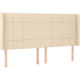 Krevet box spring s madracem LED krem 160x200 cm od tkanine | shoptok.hr