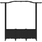  Povišeni krevet s mrežom i krovom Crna 164 x 40 x 144 cm PP | Eponuda.com