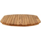  Gornji dio stola 110 x 55 x 3,5 cm Ovalni Čvrsto teak drvo Slike