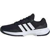 Adidas Športni čevelj 'Gamecourt 2' črna / bela | Shoptok.si