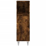  3-dijelni set kupaonskih ormarića boja dimljenog hrasta drveni | Shoptok.si