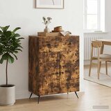  Kreveta Dimljeni hrast 66 x 34,5 x 90 cm Konstruirano drvo Slike