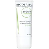 Bioderma Sébium Sensitive pomirjajoča in vlažilna krema za suho, aknasto kožo 30 ml za ženske Cene