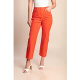 Fenzy Pamučne Hlače Većih Veličina, Koraljne Boje | shoptok.hr