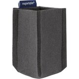 magnetoplan držalo za pisala magnetotray, small, vxšxg 100 x 60 x 60 mm, sive barve, od 10 kosov | Shoptok.si
