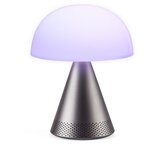 Lexon MINA L AUDIO prenosna svetilka z bluetooth zvočnikom METALIK Slike