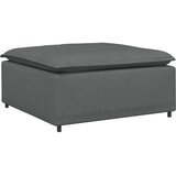  Modularni kauč s podnožjem, tamno sivi 100x100x48 cm | Eponuda.com