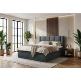 Boxxx POSTELJA Z VZMETNICO 140 cm x 200 cm , tekstil antracit | Shoptok.si