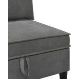  Set namještaja za dnevni boravak 4 pcs Tamnosiva Baršun | shoptok.hr