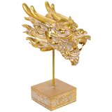 Signes Grimalt Kipci in figurice Dragon Ornament Z Bazo Pozlačena Cene