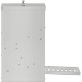 Feeder s nogom za piliće Srebrno 25 x 42 x 40 cm Cinkani čelik | Eponuda.com