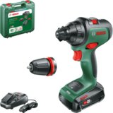 Bosch Home and Garden AdvancedDrill 18 2-vhoda-akumulatorski vrtalni vijačnik 18 V vklj. akumulator\, vklj. kovček\, vklj. polnilnik, (21511829) Cene
