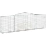  Lučne gabionske košare 3 kom 400x30x120/140cm pocinčano željezo | shoptok.hr