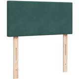 vidaXL okvir kreveta s madraca tamnozeleni 80x200cm baršunasti | shoptok.hr