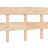  Uzglavlje za krevet sivo 164 x 3 x 81 cm od masivne borovine | shoptok.hr