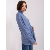 Wool Fashion Italia Sweater-AT-SW-2355-2.30X-Dark Blue | shoptok.hr