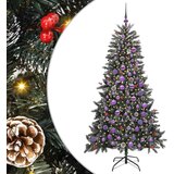 vidaXL Umestno božično drevo med 300 LED Zelena 99 x 99 x 180 cm | Shoptok.si