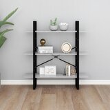 Ormarić za knjige boja betona 100x30x105 cm konstruirano drvo | shoptok.hr
