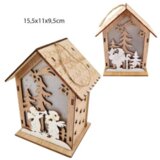  Novogodišnji ukras kućica lampa | Eponuda.com