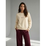 Sinsay Crewneck duks s izvezenim natpisom NYC | shoptok.hr